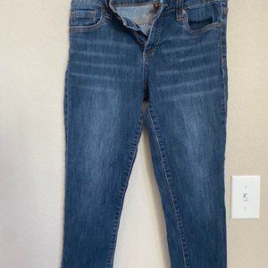 KUT from the Kloth Katy ( Color is BARDOT) Skinny Boyfriend Jeans, Size 4